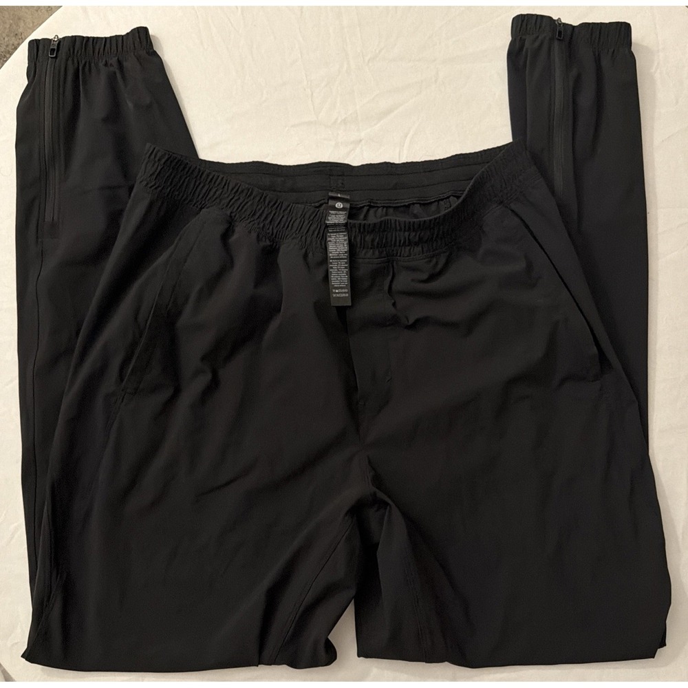 NWOT Lululemon Mens Black Jogger Pants Size Large